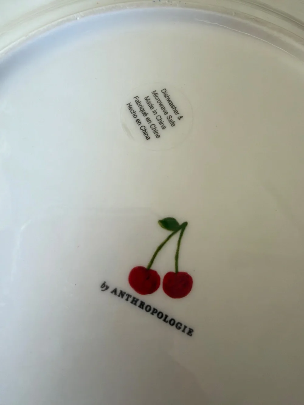 Anthro cherry dessert platw